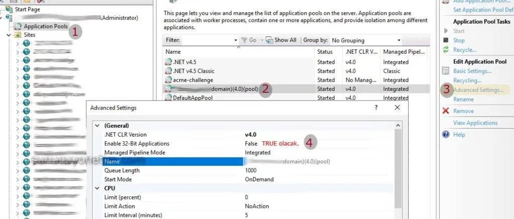 ADODB.Connection error '800a0e7a' — ASP tabanlı web sitelerinde sıkça karşılaşılan ADODB.Connection error '800a0e7a'